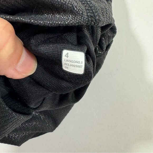 Lululemon Align High Rise Ribbed Leggings Black - Picture 4 of 8